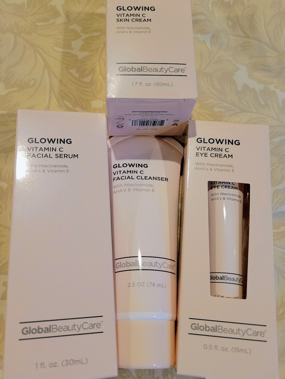 NWT Global Beauty Care Glowing Vitamin C Skincare collection